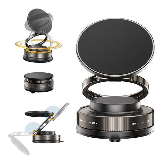 🔥 360° Adjustable Vacuum Magnetic Phone Holder