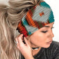 Geometric Yoga Sports Wide Headband