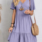 🎁This Season's Summer Picks⏳Retro V-neck Loose Casual Dress✨