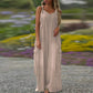 💕Women's Loose Wide-Leg Jumpsuit with Pockets