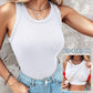 49% OFF💥Women's Ribbed Tank Top with Shelf Bra