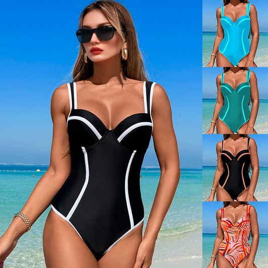 🏖️Essential For The Beach🔥Slimming & Sexy One-Piece Swimsuit 👙