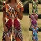 ✨Summer Hot Sale 50%OFF✨💃Women’s Floral Short Sleeve Dress🌸👗