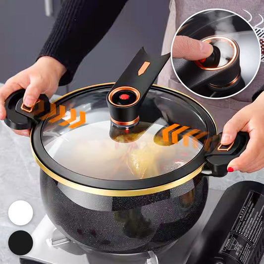 ⏳Limited time 50% discount💥Non-stick Enamel Micro-pressure Pot